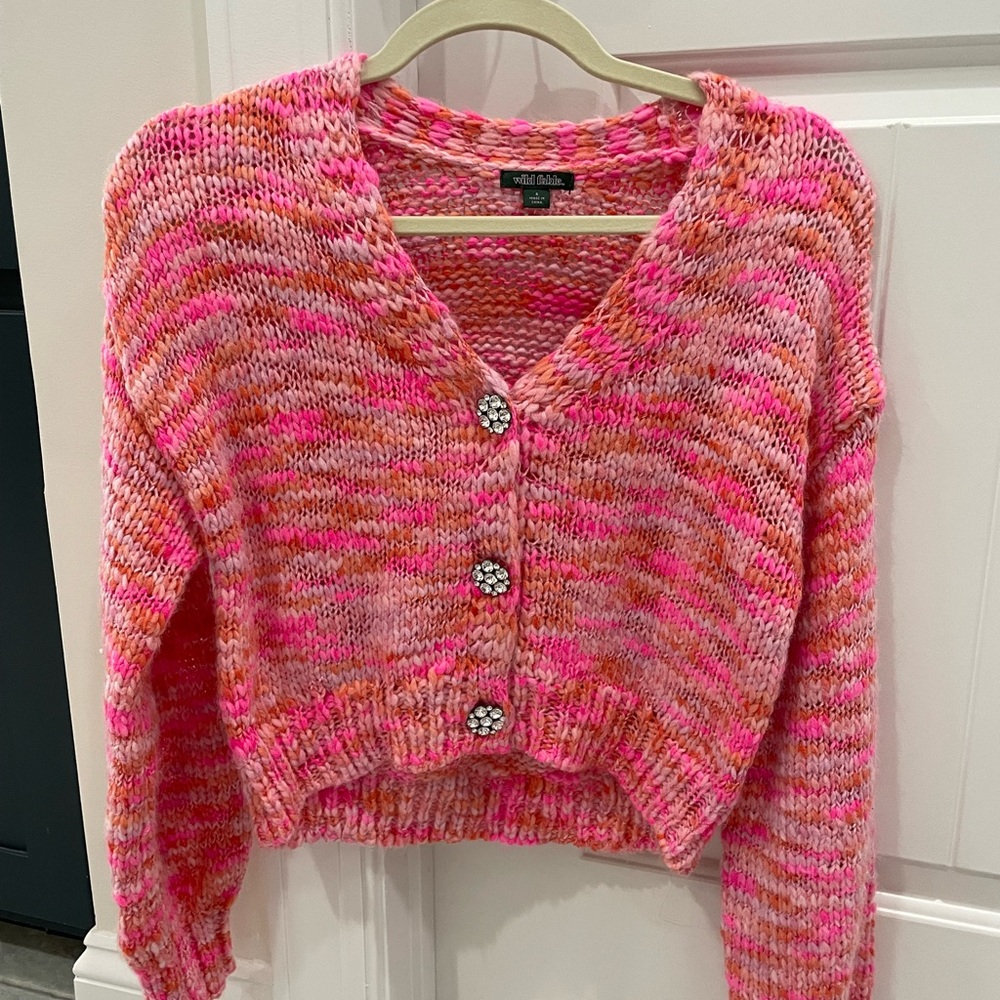 Wild Fable cropped knit sweater